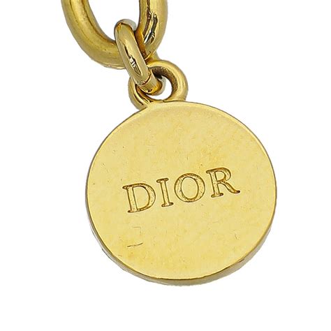 dior gold finish jewelry